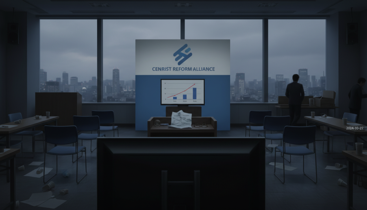 Centrist Reform Alliance collapses in election, fails to challenge Takaichi