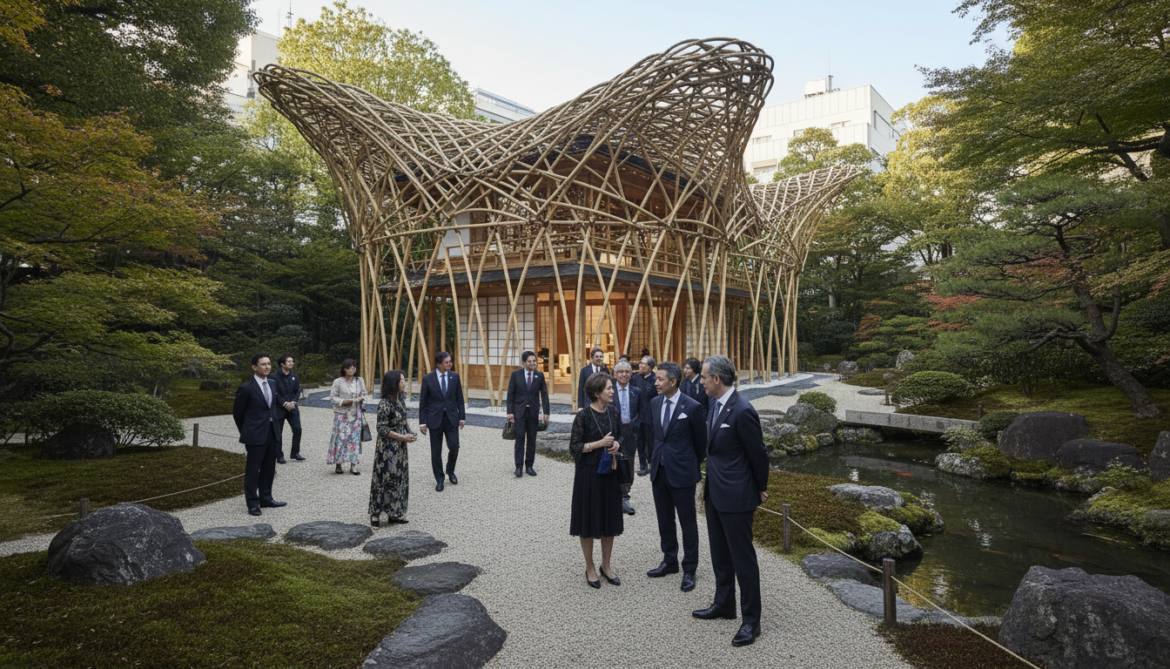 Dior opens Bamboo Pavilion in Daikanyama, blending Japanese craftsmanship and garden