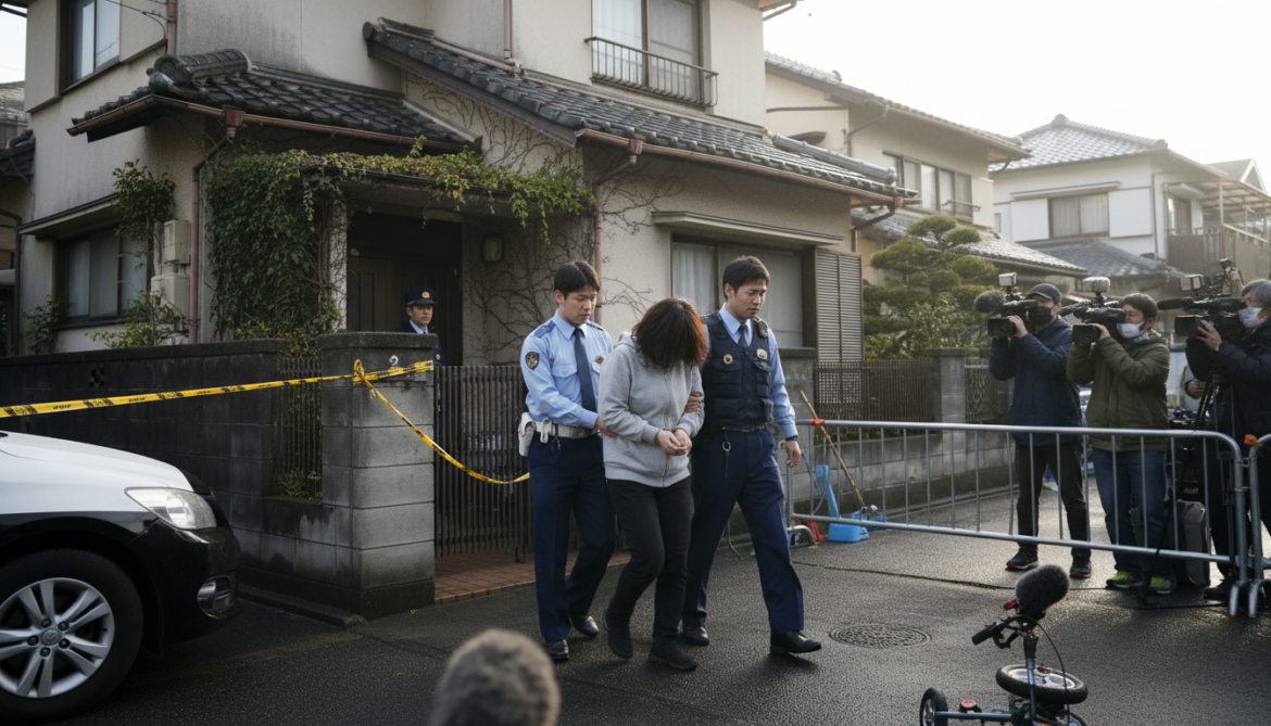 Fukuoka mother arrested for allegedly strangling 4-year-old as 3-year-old sister found dead