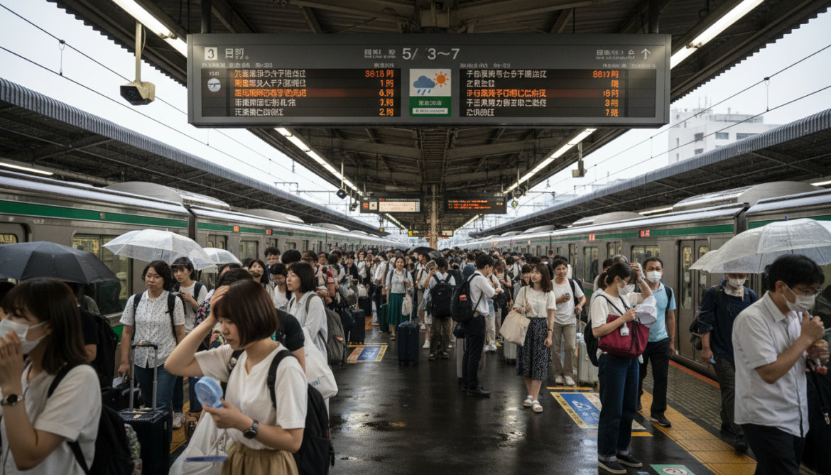 Golden Week Forecast Warns of Rain and Heat From May 3