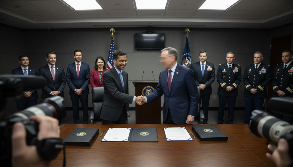 Google signs contract with Pentagon to provide AI for classified military use