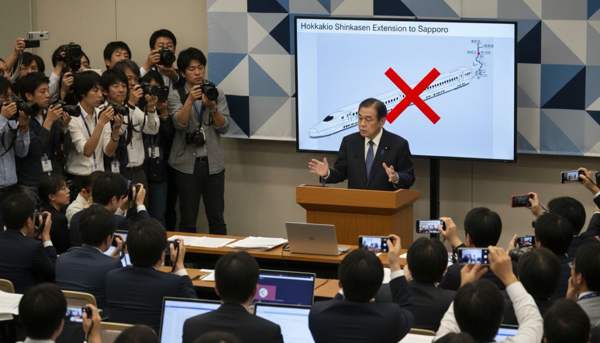 Hokkaido Shinkansen Extension to Sapporo Could Face Suspension, Finance Ministry Finds