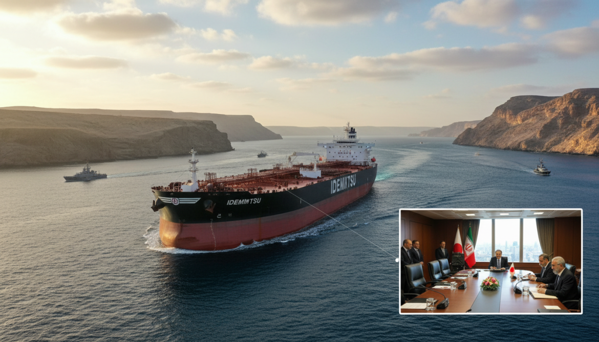 Idemitsu tanker transits Strait of Hormuz after Iran blockade, reviving Japan Iran ties