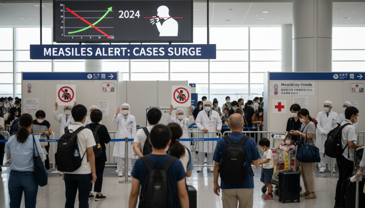 Japan measles cases surpass 2025 total as health officials warn
