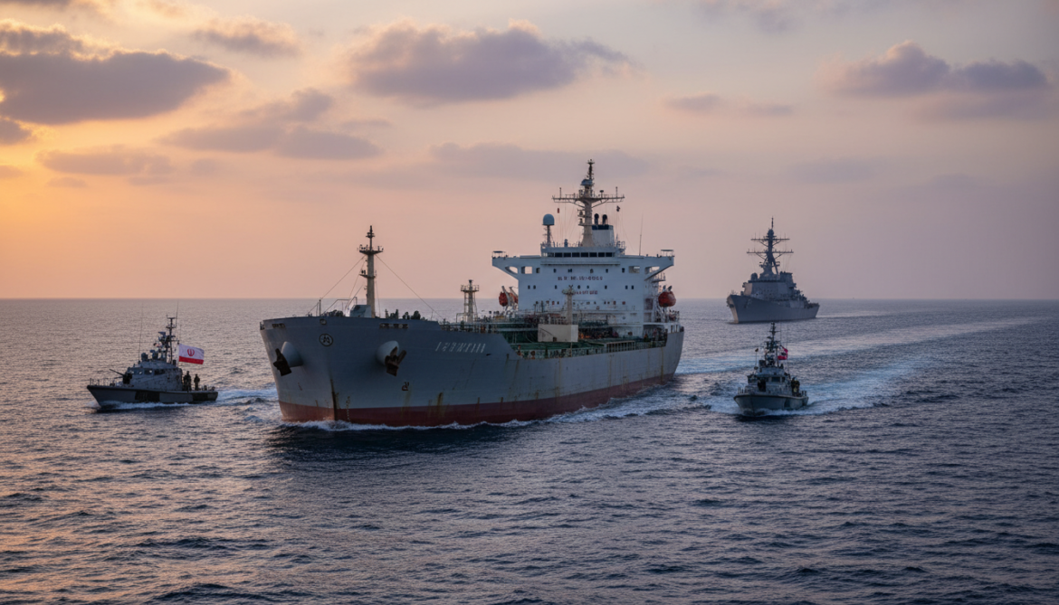 Strait of Hormuz ship maneuvers suggest sanctioned tankers evading US blockade