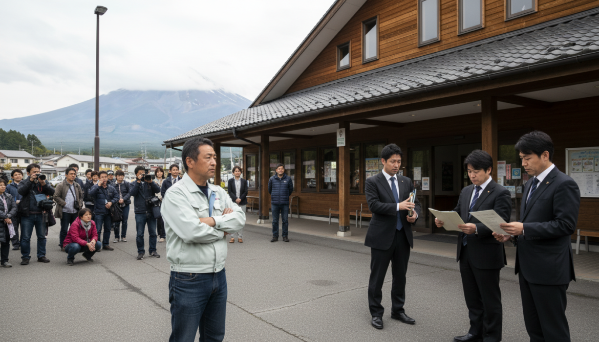 Subashiri Roadside Station operator accused of illegal occupation as town files lawsuit