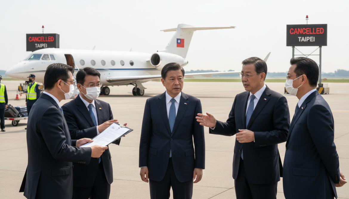 Taiwan President Lai's Trip Canceled After Three States Revoke Flight Permits
