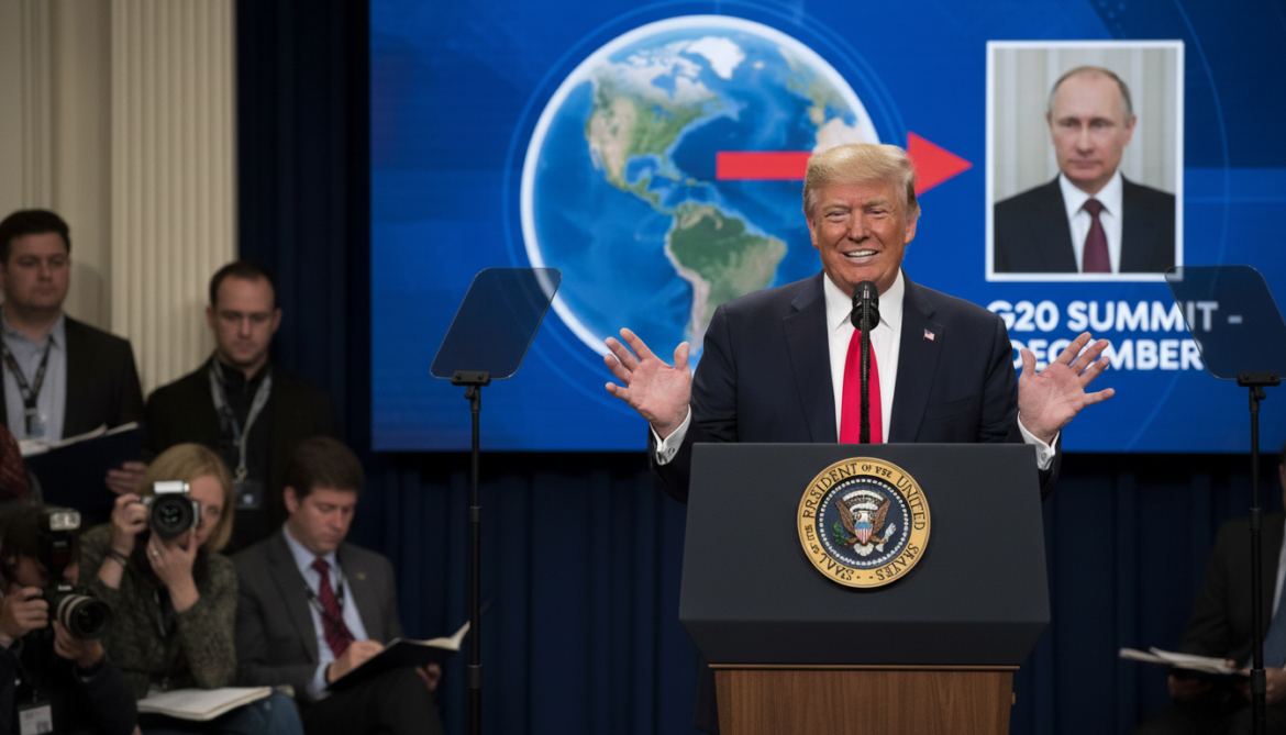 Trump Signals Intent to Invite Putin to December G20 Summit