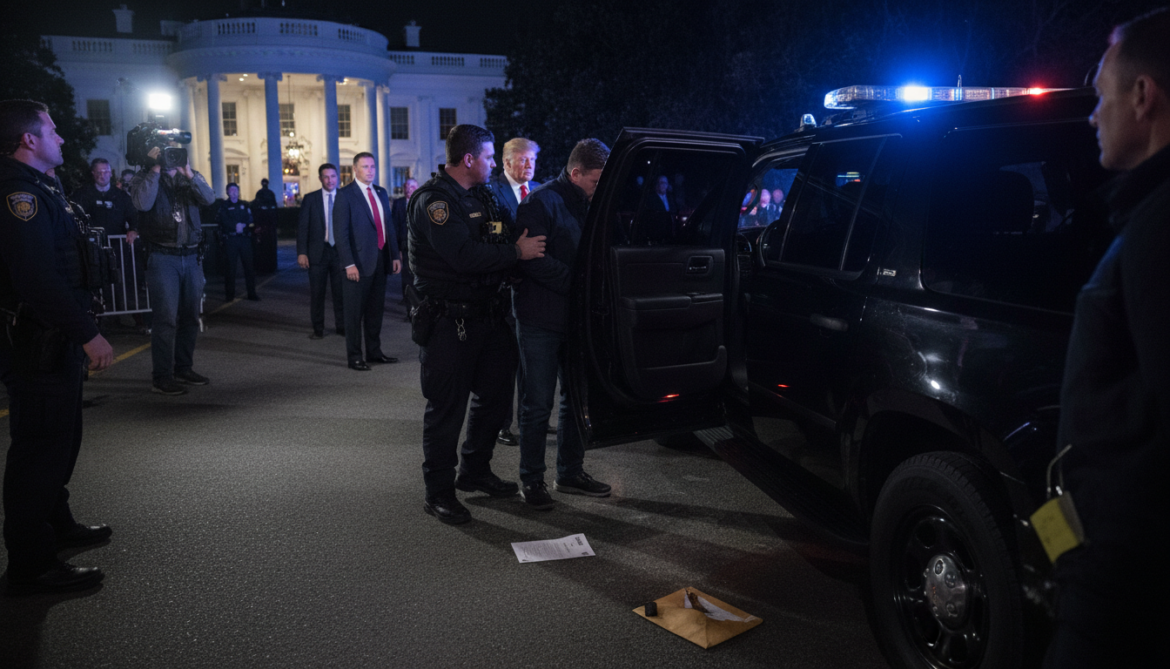 Trump-attended White House dinner shooting prompts arrest after suspect sent threatening document