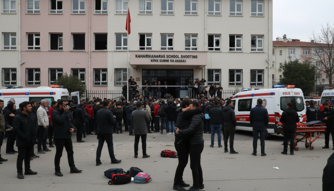 Kahramanmaras School Shooting Kills Four Including Three Students and Teacher, Wounds 20