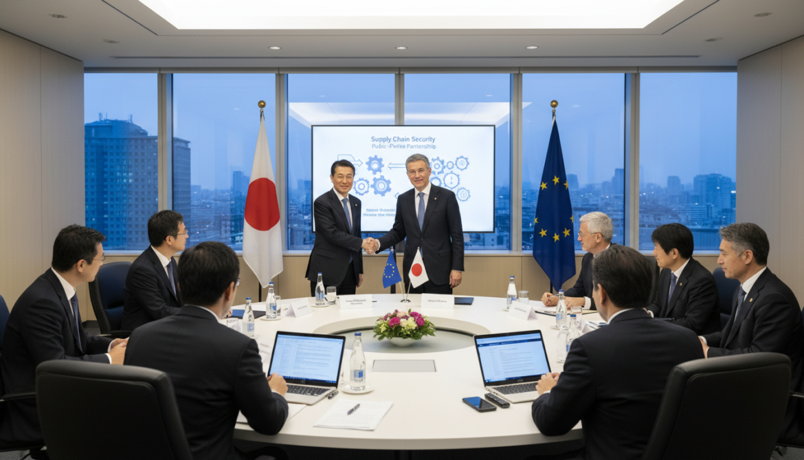 Japan-EU defense industry launches public-private framework to secure supply chains