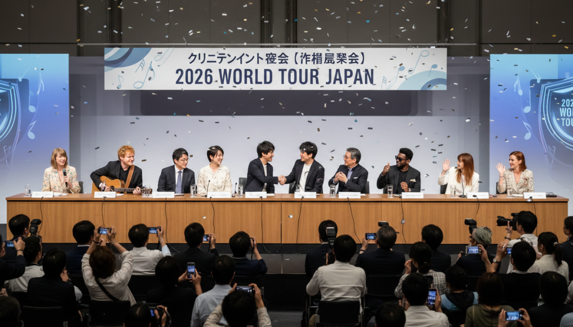 International concerts in Japan announce star-studded 2026 lineup