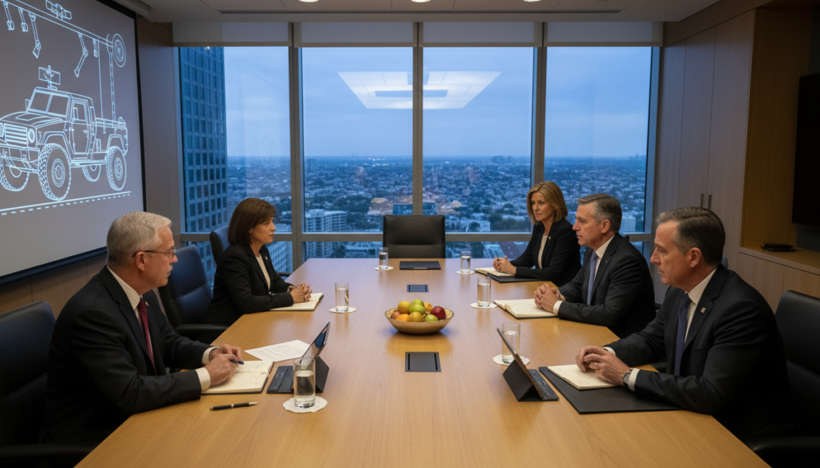 US defense officials meet automakers seeking expanded role in weapons production