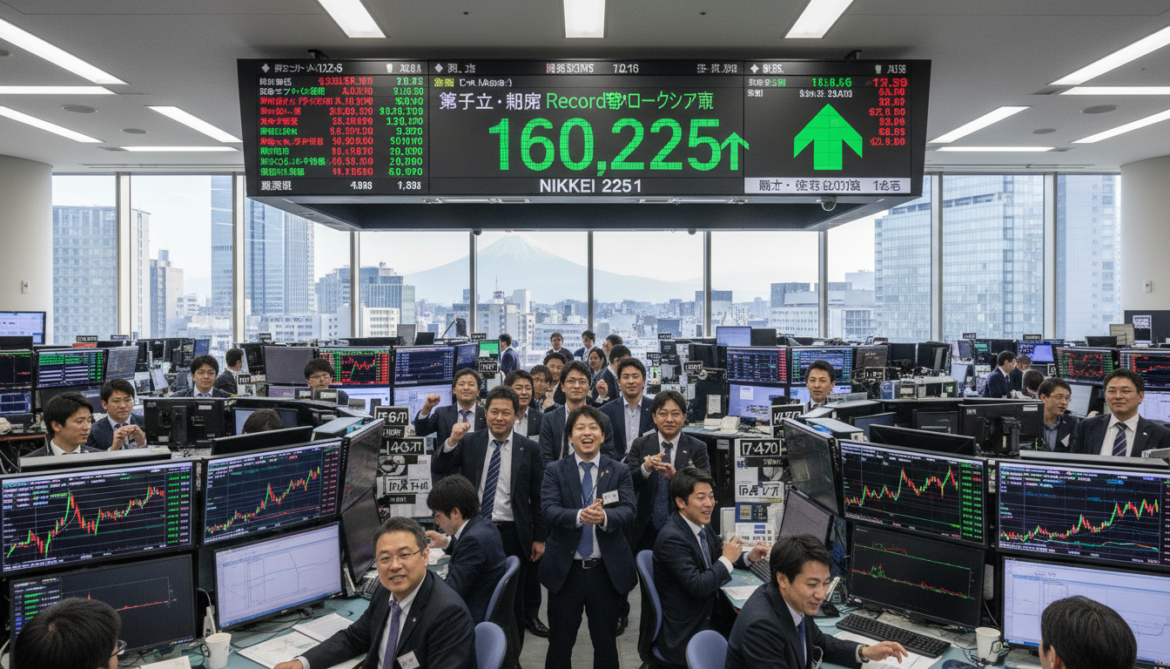 Tokyo stocks rally above record high as US-Iran talks optimism lifts Nikkei