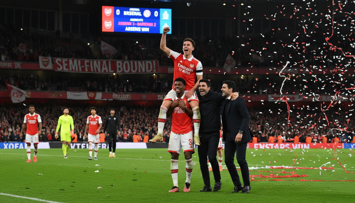 Arsenal clinches Champions League semifinal spot after goalless draw