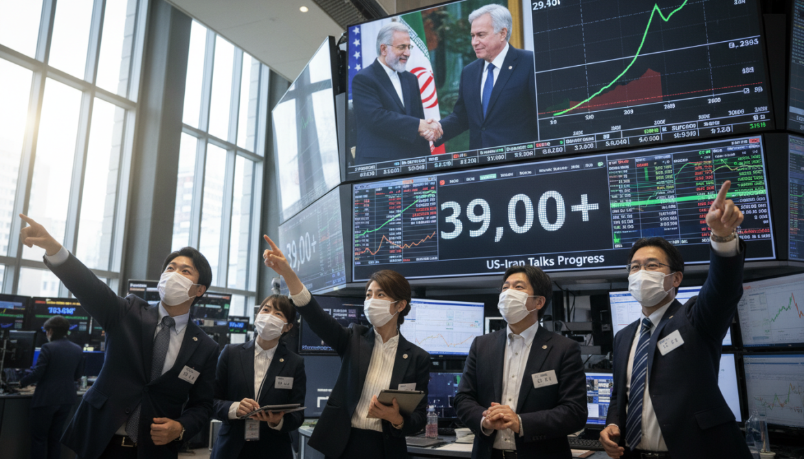 Japanese Stocks Surge Above Record Close as US‑Iran Talks Boost Markets