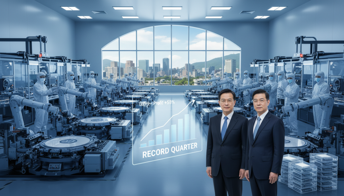 TSMC posts record quarter as profit surges 58% on AI spending