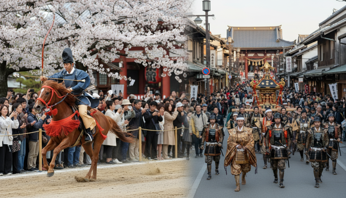 Tokyo Events April 13–19, 2026 Spotlights Asakusa Yabusame and Kamakura Festival