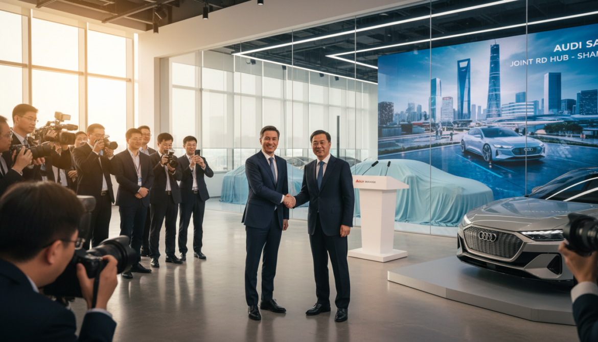 Audi deepens China push with Shanghai R&D hub and SAIC-only EV models