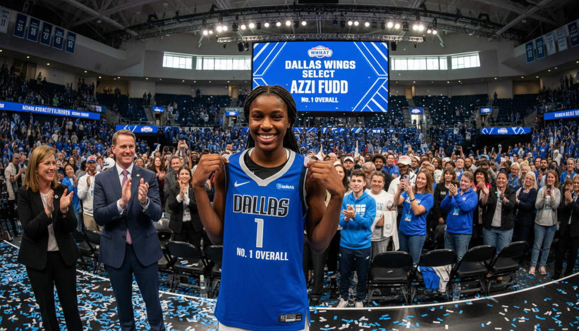 Azzi Fudd Drafted No. 1 Overall by Dallas Wings in WNBA Draft