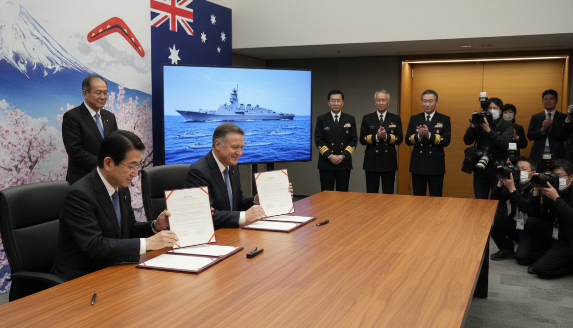 Japan signs historic deal to supply 11 Mogami-class frigates to Australia