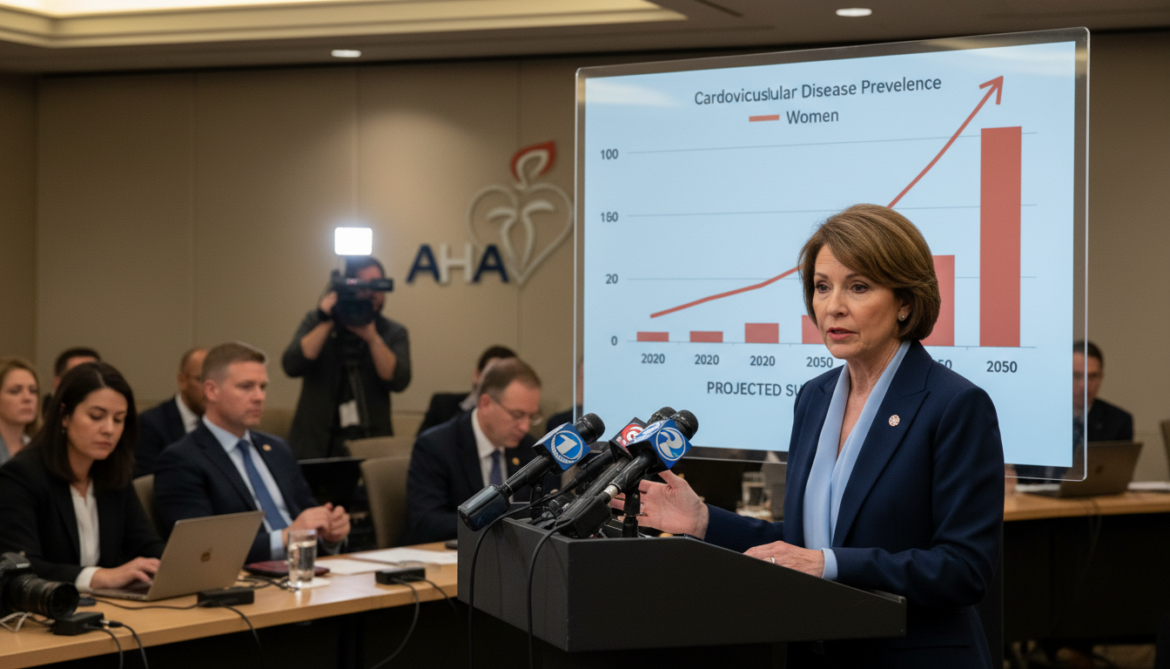 Cardiovascular disease in women projected to surge by 2050 AHA warns