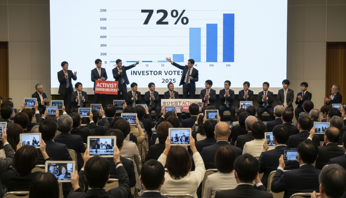 Japanese retail investors back activists as 72% exercised votes in 2025