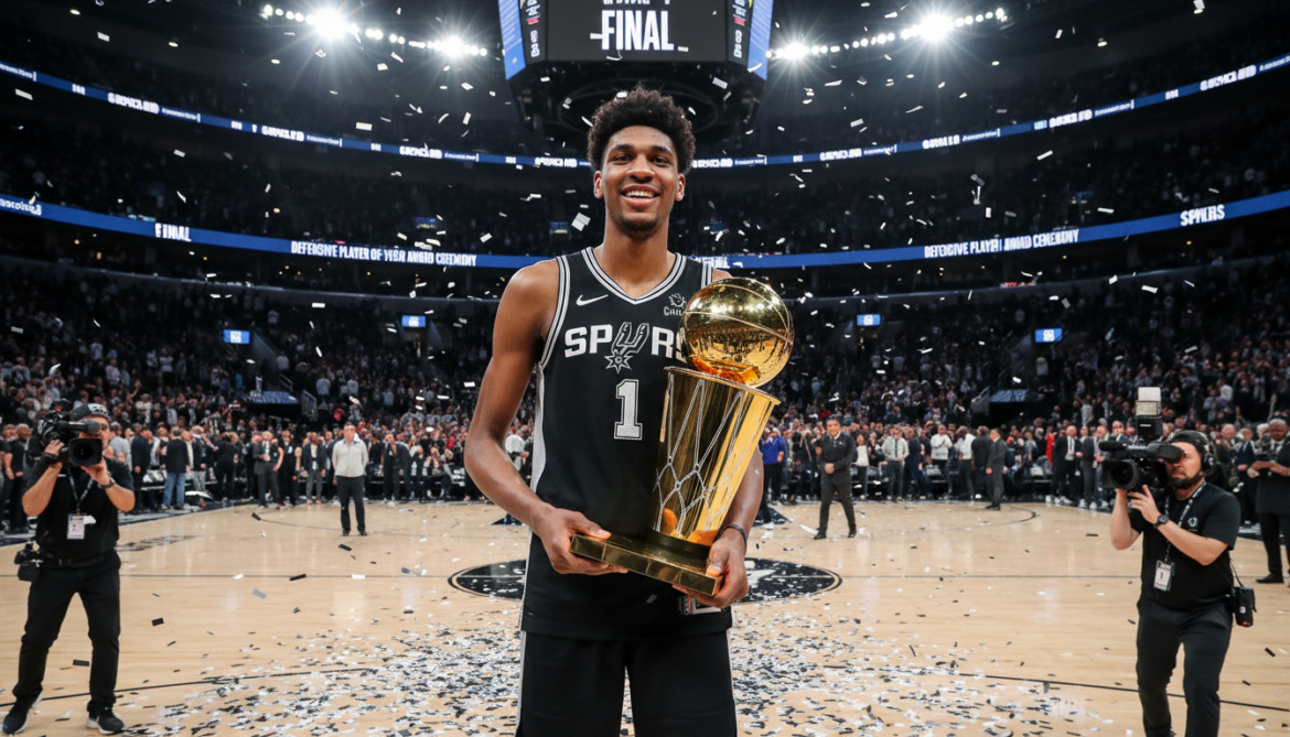 Victor Wembanyama unanimously named NBA Defensive Player of the Year