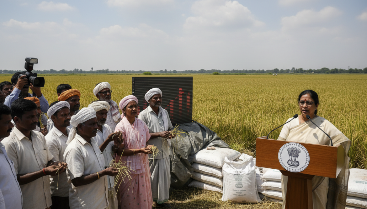India weak monsoon threatens harvests and fertilizer supply, pushing food prices higher