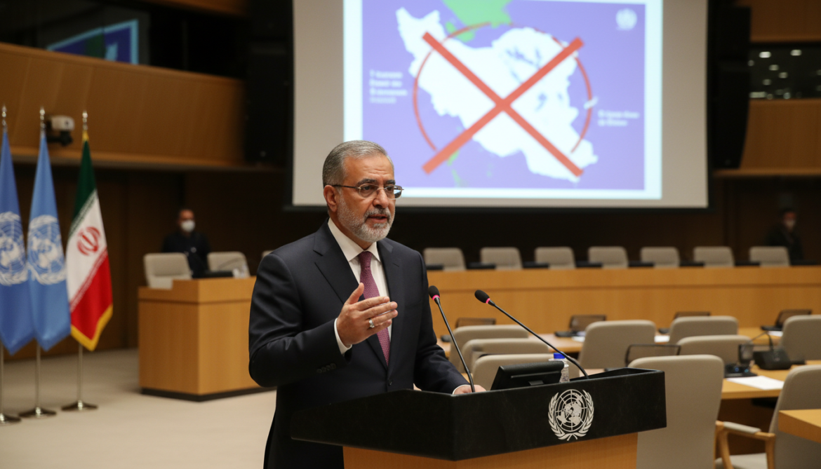 Iran's UN ambassador rejects US talks until naval blockade lifted