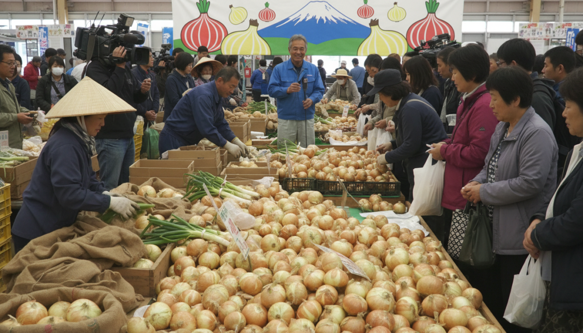 Hokkaido Onions Dominate Japan as Shin-Tamanegi Season Peaks