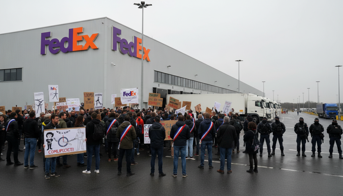 FedEx France sued over alleged complicity in genocide in F-35 parts transit