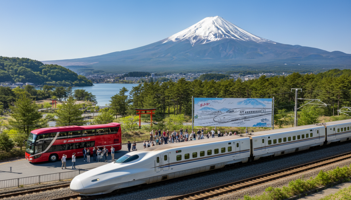 Mt Fuji and Hakone One-Day Bus Tour Returns with Shinkansen Ride Included
