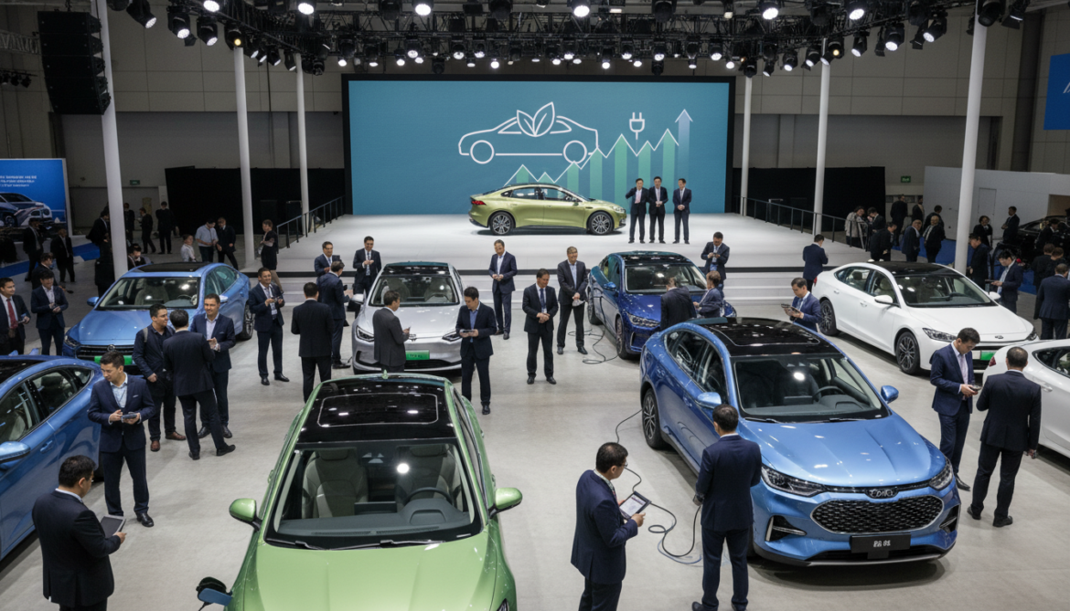 Beijing Auto Show Sees Global Dealers Push China-Made Green Vehicles Amid Rising Oil Prices