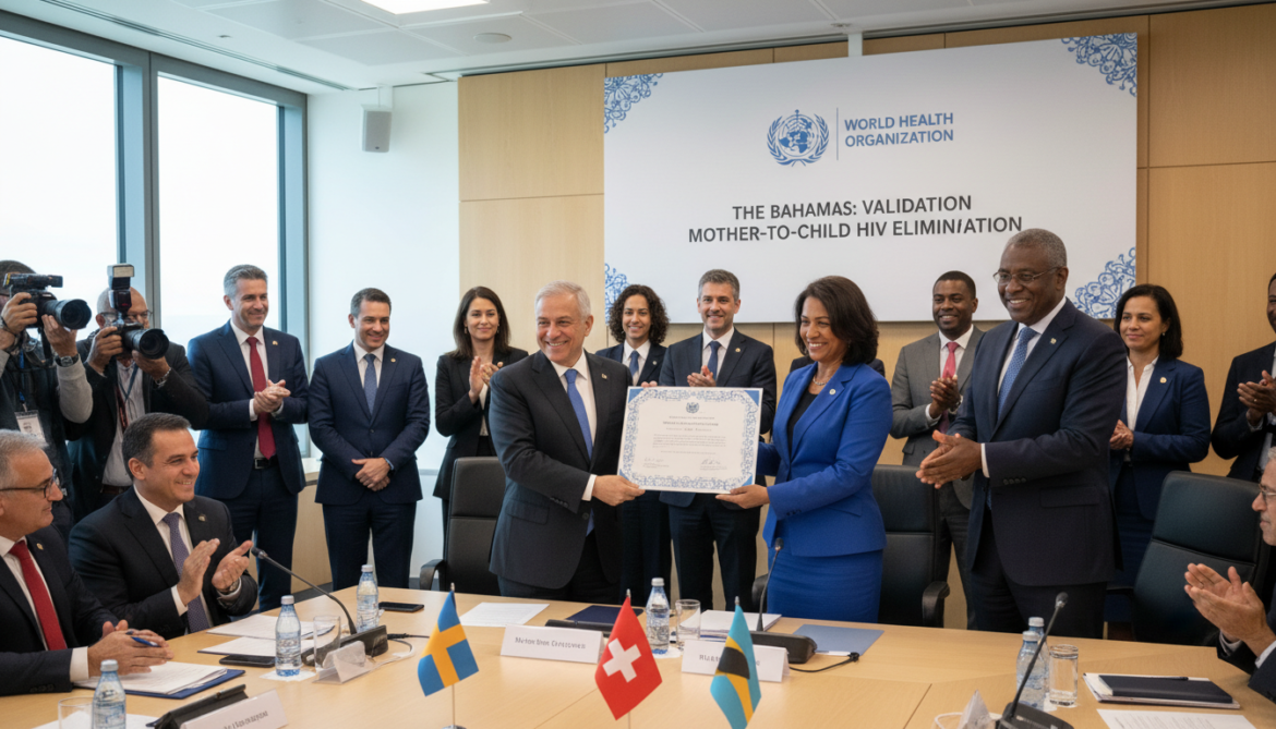 The Bahamas Certified by WHO for Eliminating Mother-to-Child HIV Transmission