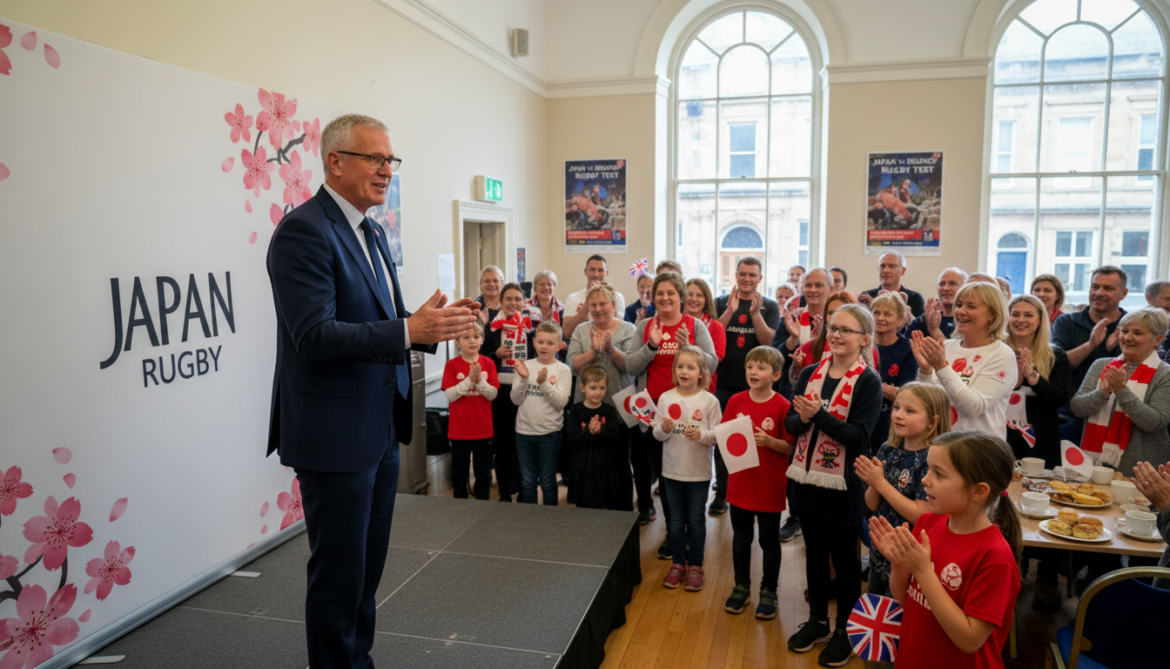 Eddie Jones urges Japan to win Newcastle hearts before Ireland test