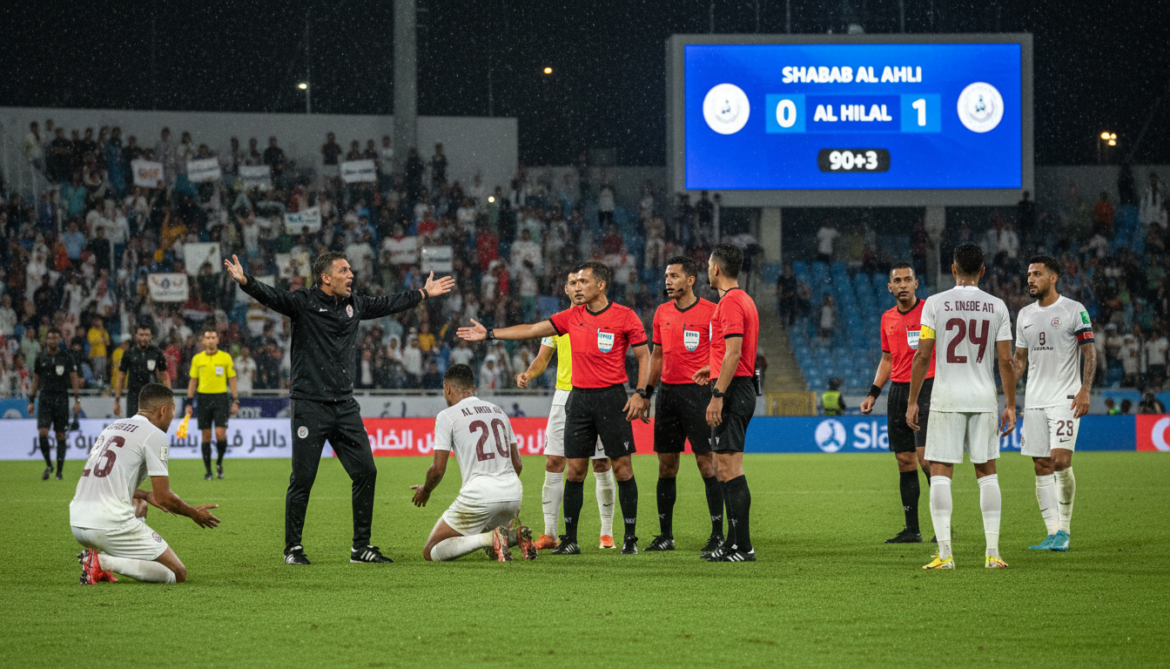 Shabab Al Ahli requests replay of Asian Champions League semifinal after 93rd-minute goal disallowed
