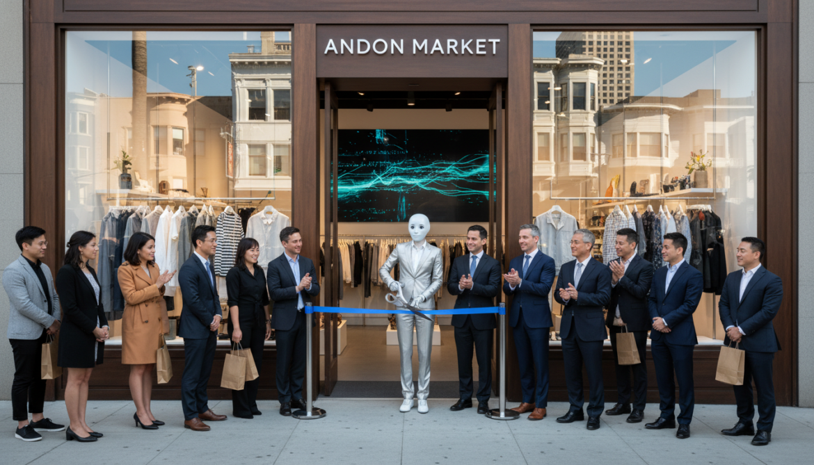 AI-run boutique Andon Market opens in San Francisco with AI CEO Luna