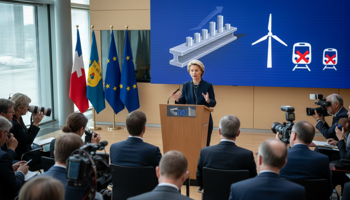 European Union imposes higher steel tariffs and targets Chinese turbine and railmakers
