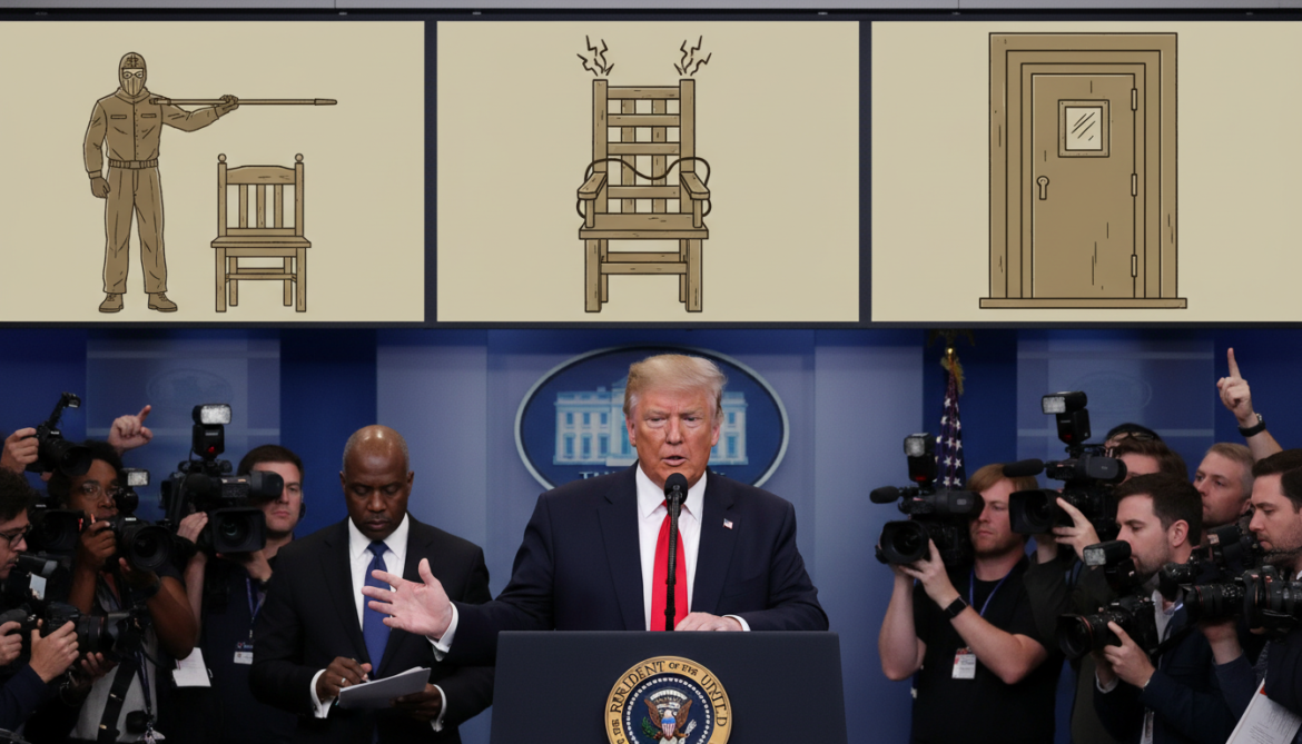 Trump administration announces firing squads electrocution and gas asphyxiation for federal executions