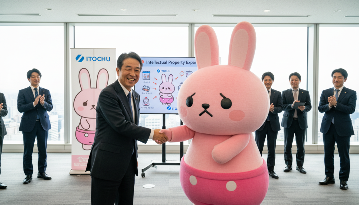 Itochu promotes Opanchu Usagi to expand intellectual property business