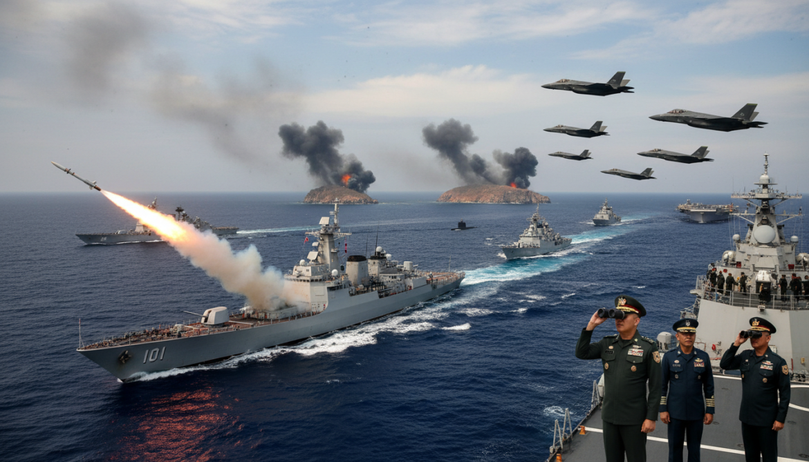 China conducts live-fire drills east of Luzon as Balikatan expands