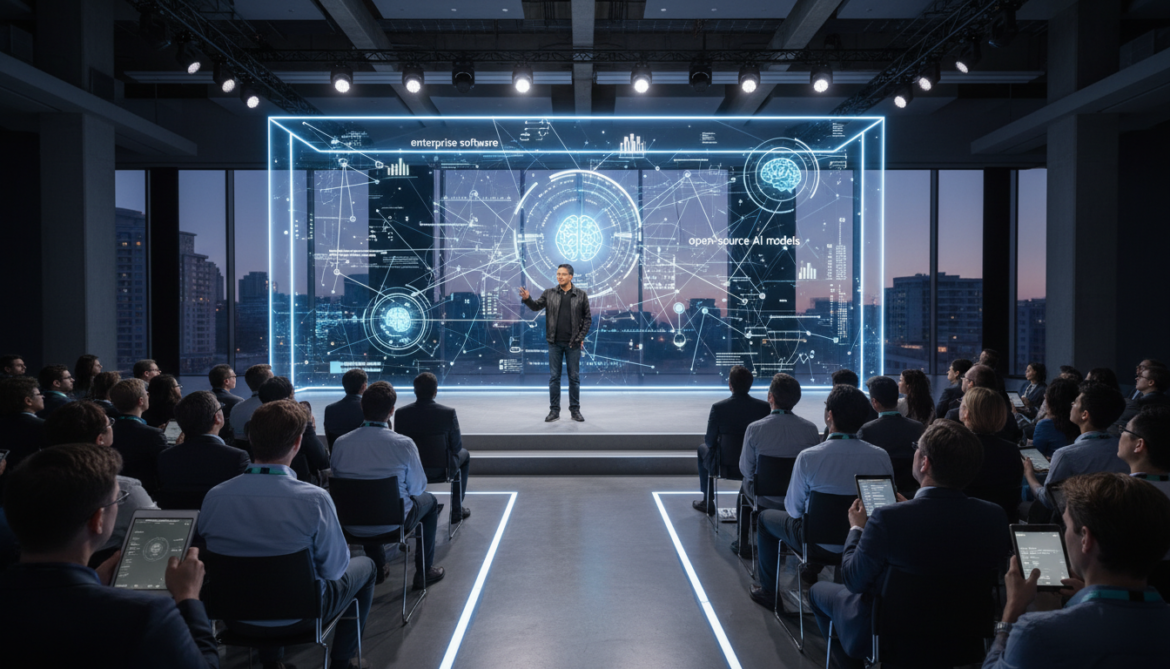 Nvidia expands into enterprise software, develops open-source AI models to understand clients