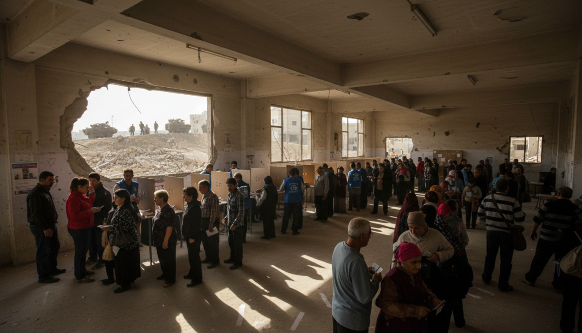 Gaza municipal elections resume after 21 years as 70,000 vote amid Israeli attacks