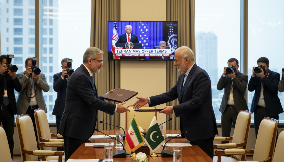 Iran delivers negotiating demands to Pakistan as Trump says Tehran may offer terms