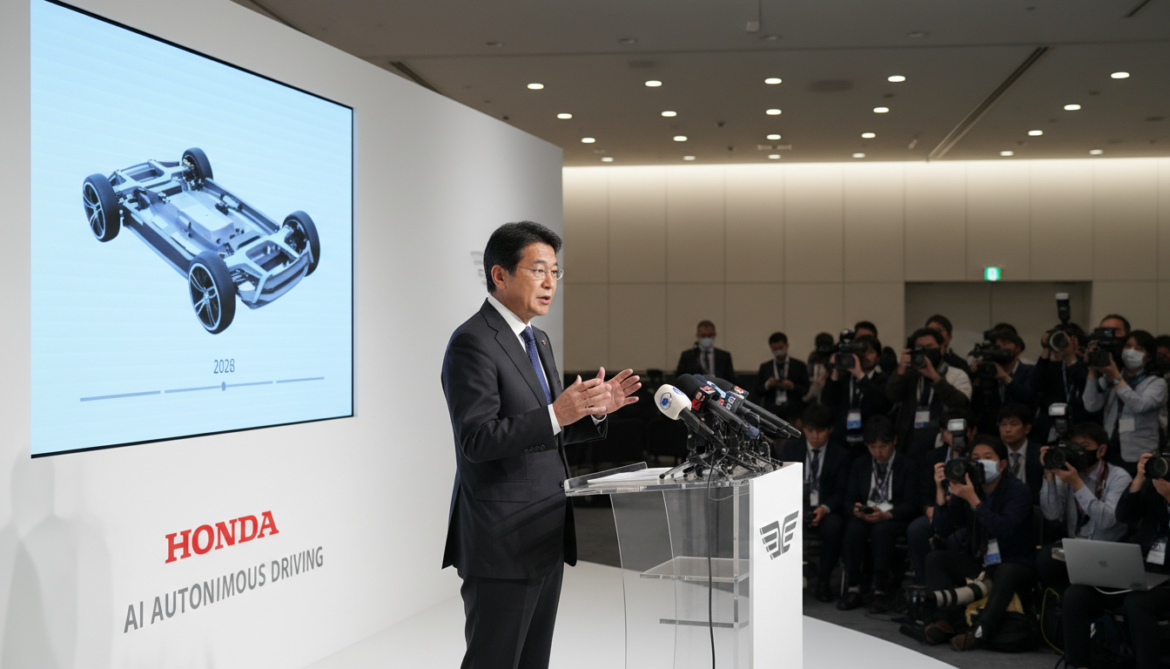 Honda delays AI autonomous driving rollout to 2028 after EV pullback