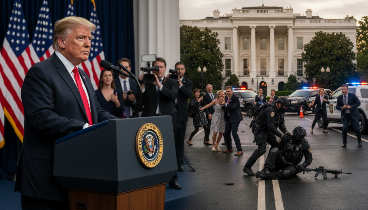 Trump condemns heavily armed suspect who tried to rush White House Correspondents' gala