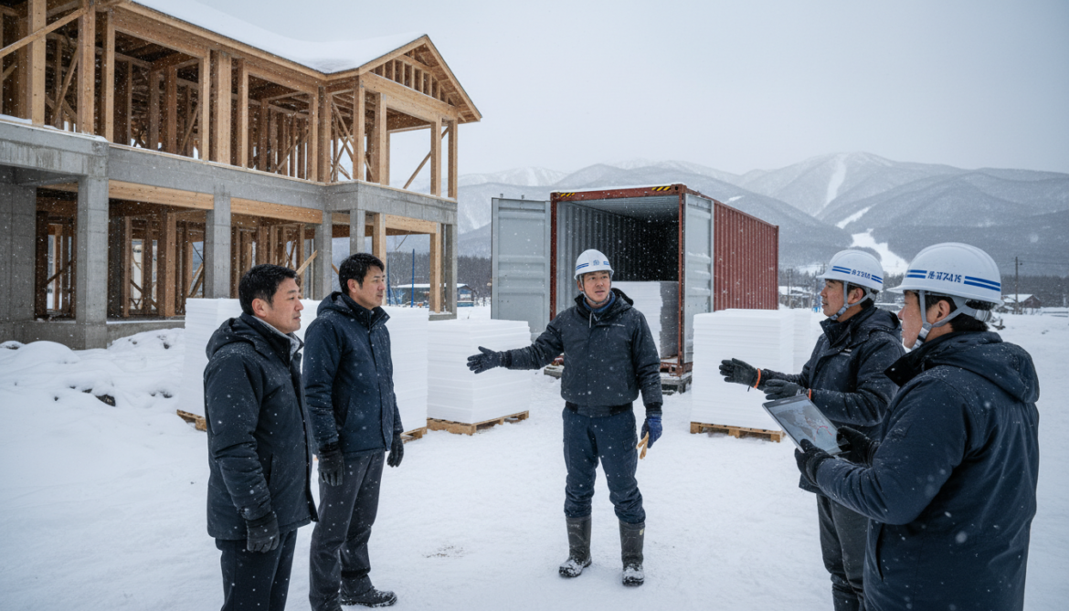 Niseko builders warn styrofoam shortage from Iran war delays luxury home projects