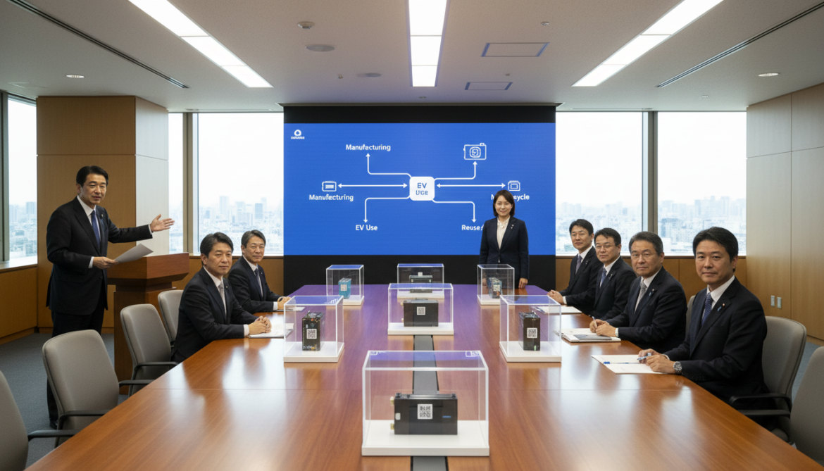 Japan to Launch EV Battery Traceability Program to Boost Reuse