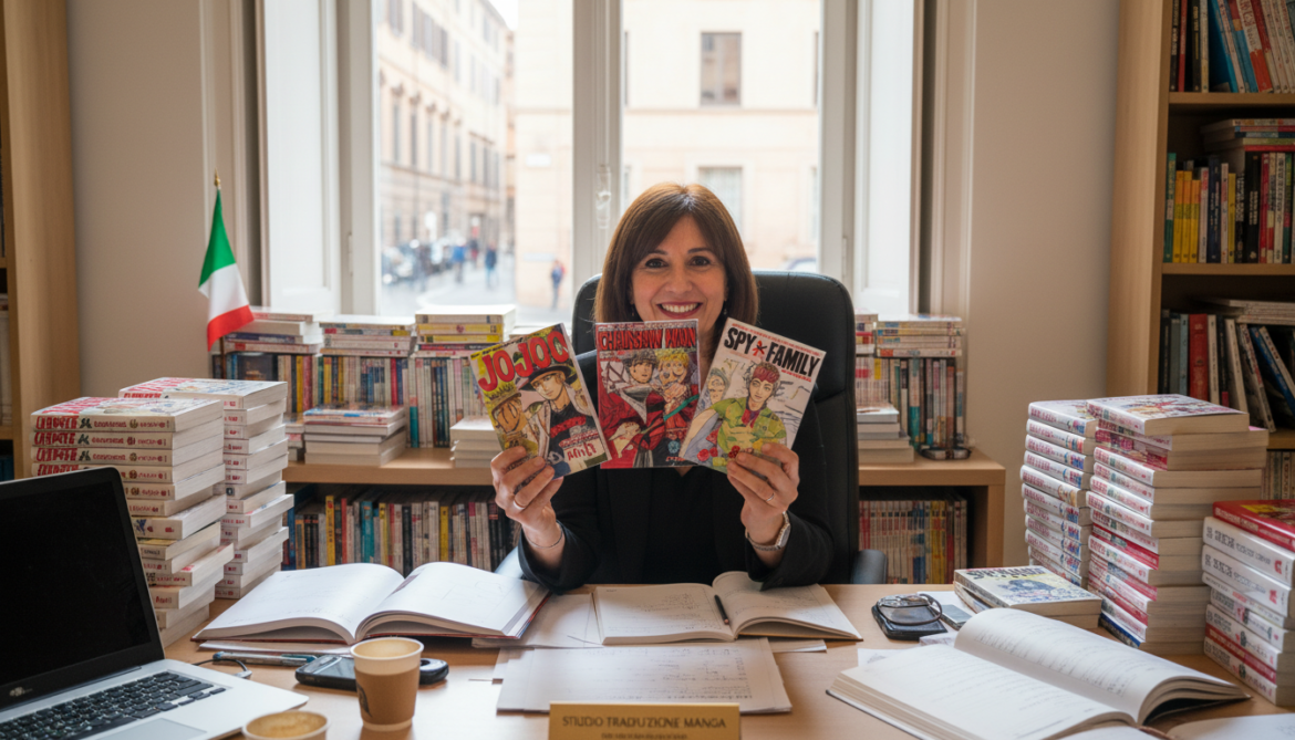 Italian Manga Translator Simona Stanzani Brings Jojo, Chainsaw Man, Spy × Family